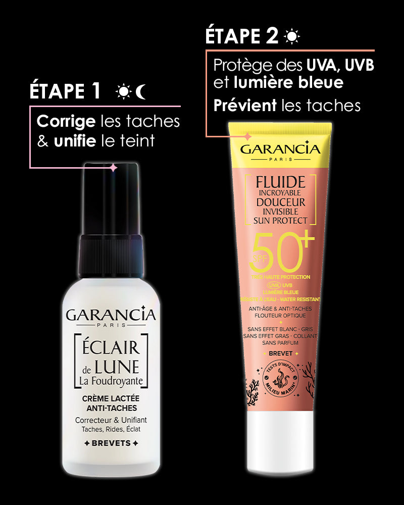 ECLAIR FOUDROYANTE BOX 30ML + MINI SUN FLUID 20ML