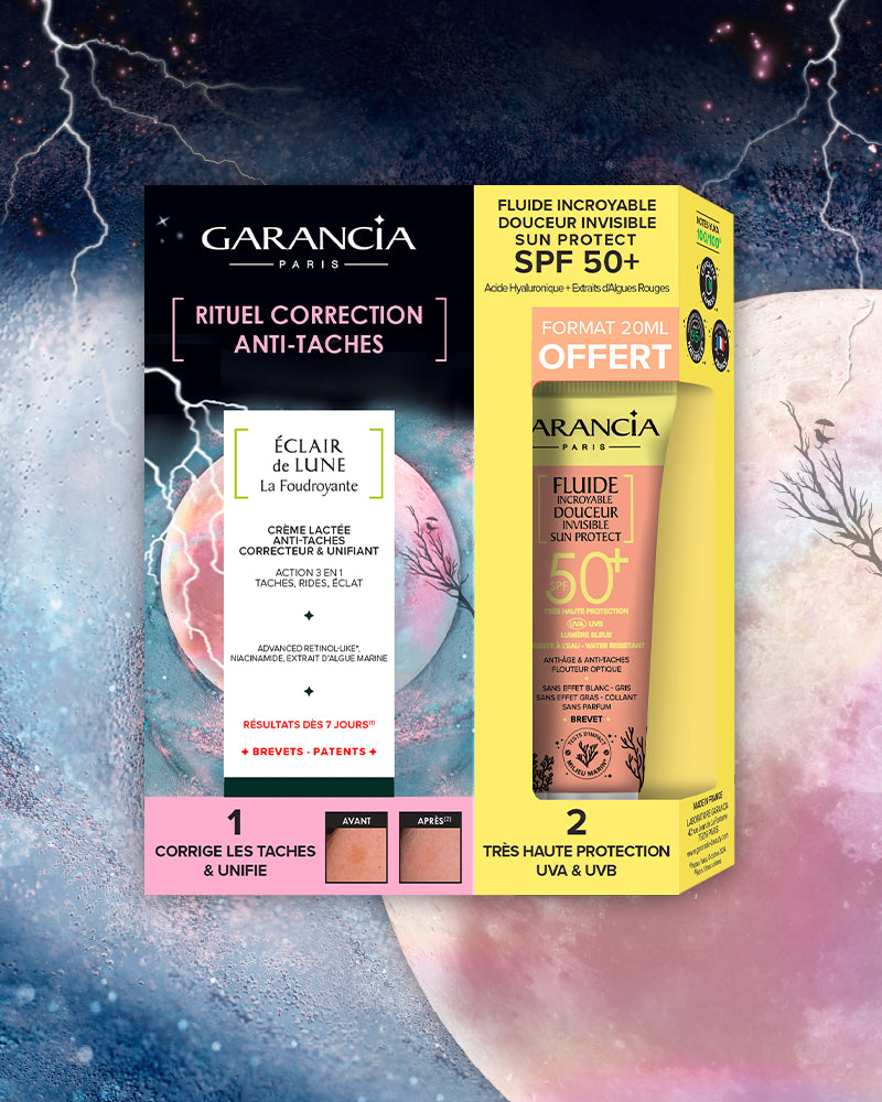 ECLAIR FOUDROYANTE BOX 30ML + MINI SUN FLUID 20ML