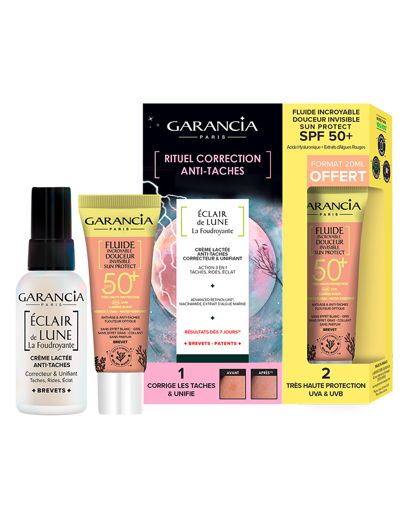 ECLAIR FOUDROYANTE BOX 30ML + MINI SUN FLUID 20ML