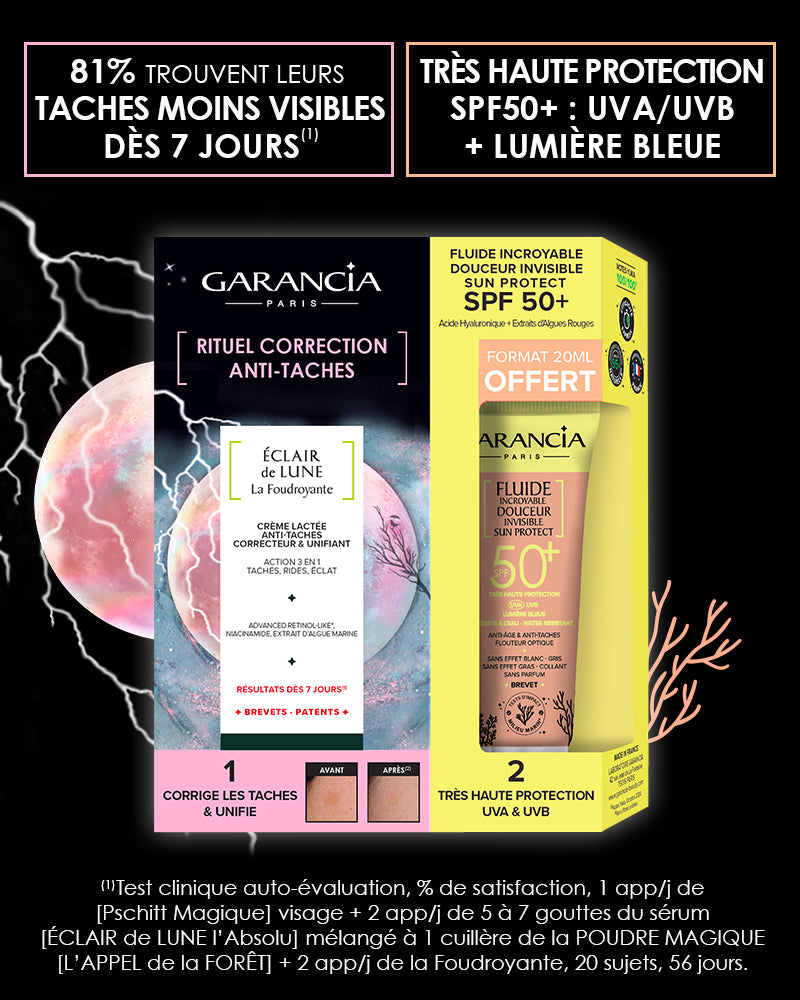 ECLAIR FOUDROYANTE BOX 30ML + MINI SUN FLUID 20ML