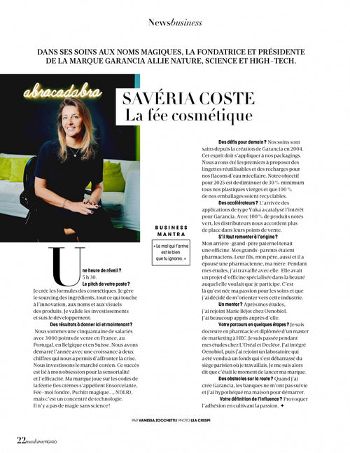 Savéria COSTE : La fée cosmétique