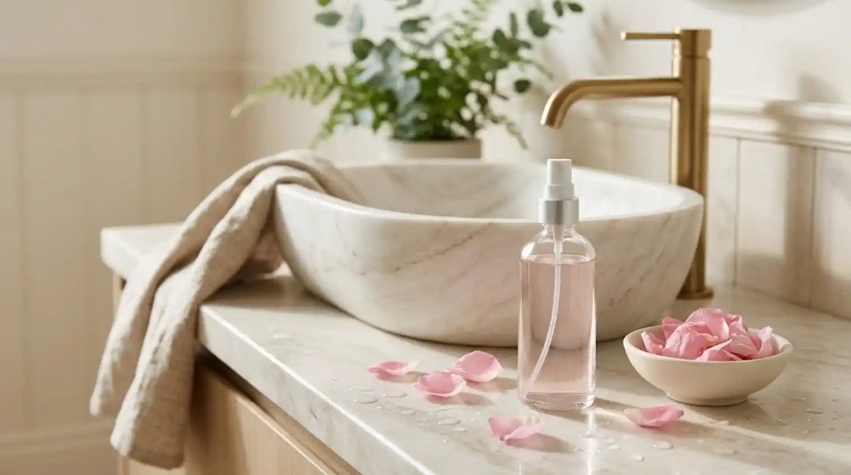 Quels sont les bienfaits de l'eau de rose pour la peau ?