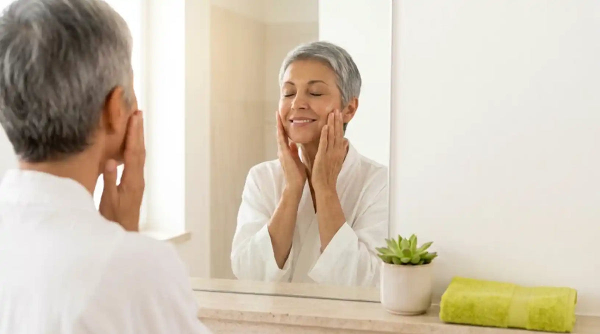 Quelle routine de soin visage adopter à 50 ans ?
