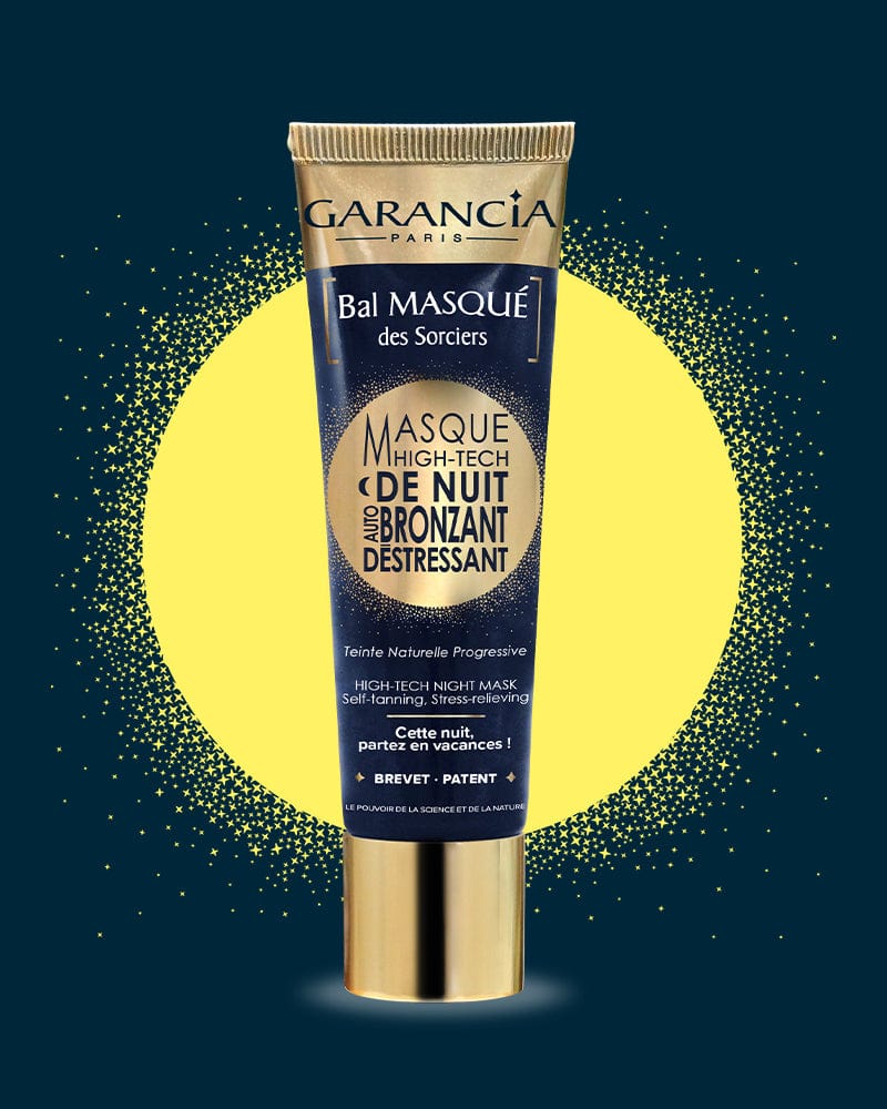 Laboratoire Garancia Masque visage [ Bal MASQUÉ des Sorciers ] AUTOBRONZANT, DÉSTRESSANT