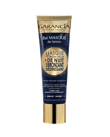 Laboratoire Garancia Masque visage [ Bal MASQUÉ des Sorciers ] AUTOBRONZANT, DÉSTRESSANT