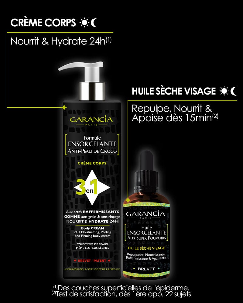 Laboratoire Garancia Crème Corps Duo Anti-Peau de Croco