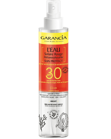 Laboratoire Garancia Soin de la peau [ L'EAU Solaire Rouge Métamorphosante SUN PROTECT ] SPF30