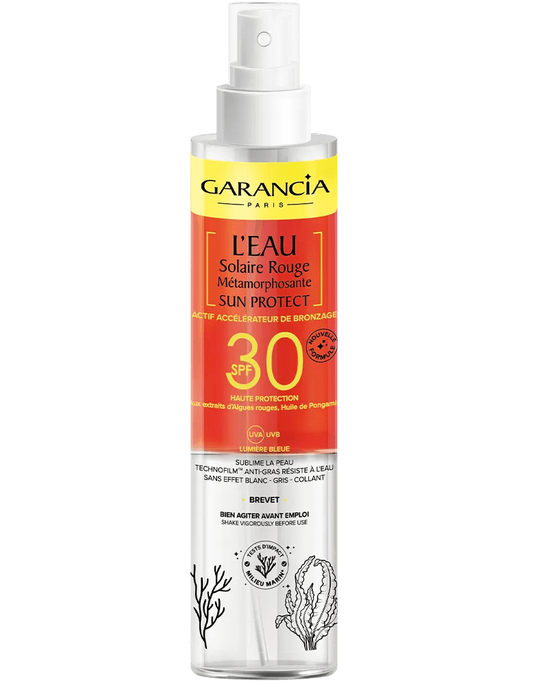 Laboratoire Garancia [ L'Eau Solaire Rouge Métamorphosante SUN PROTECT ] SPF30