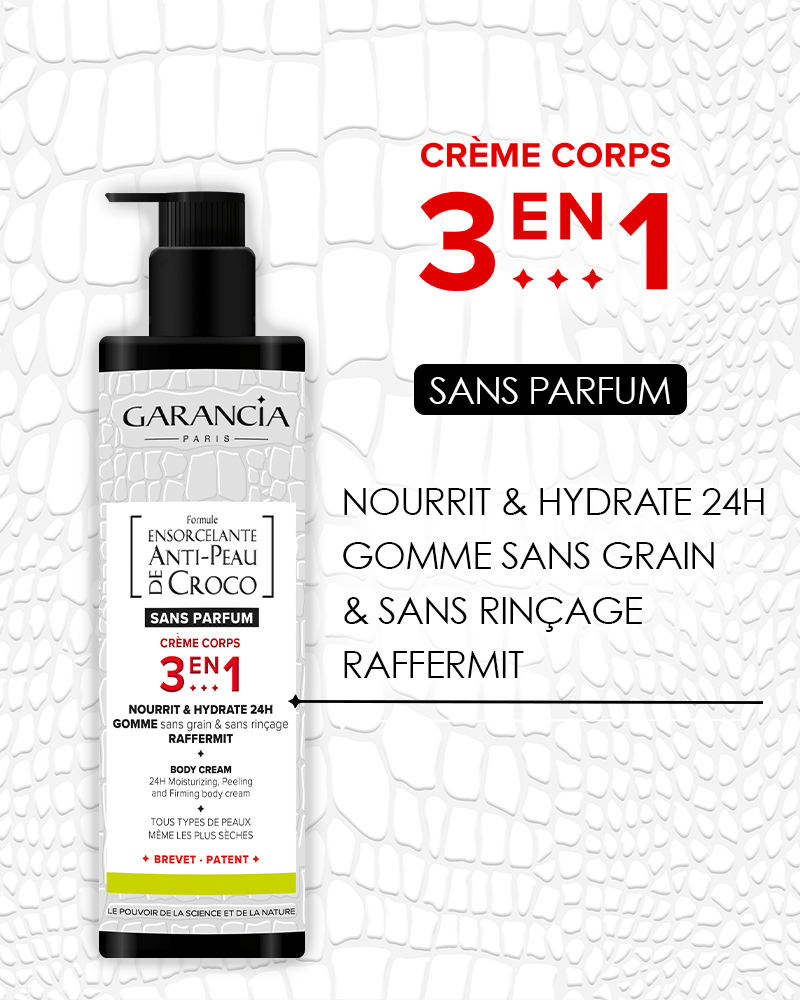 Laboratoire Garancia Crème Corps [ Formule ENSORCELANTE ANTI-PEAU DE CROCO ] SANS PARFUM