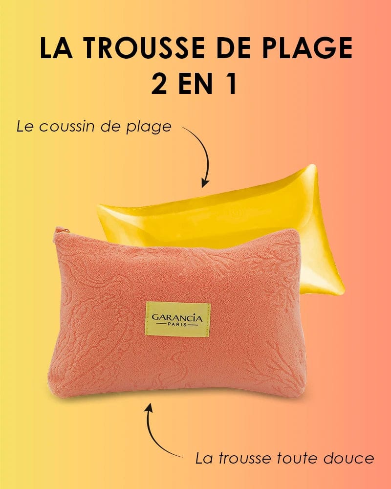 Laboratoire Garancia Nos Autres Soins TROUSSE-COUSSIN DE PLAGE 2 EN 1