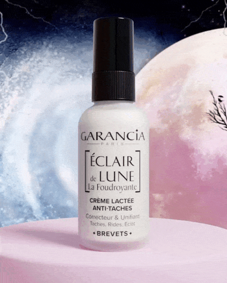 Laboratoire Garancia : Mise en scène onirique du flacon 