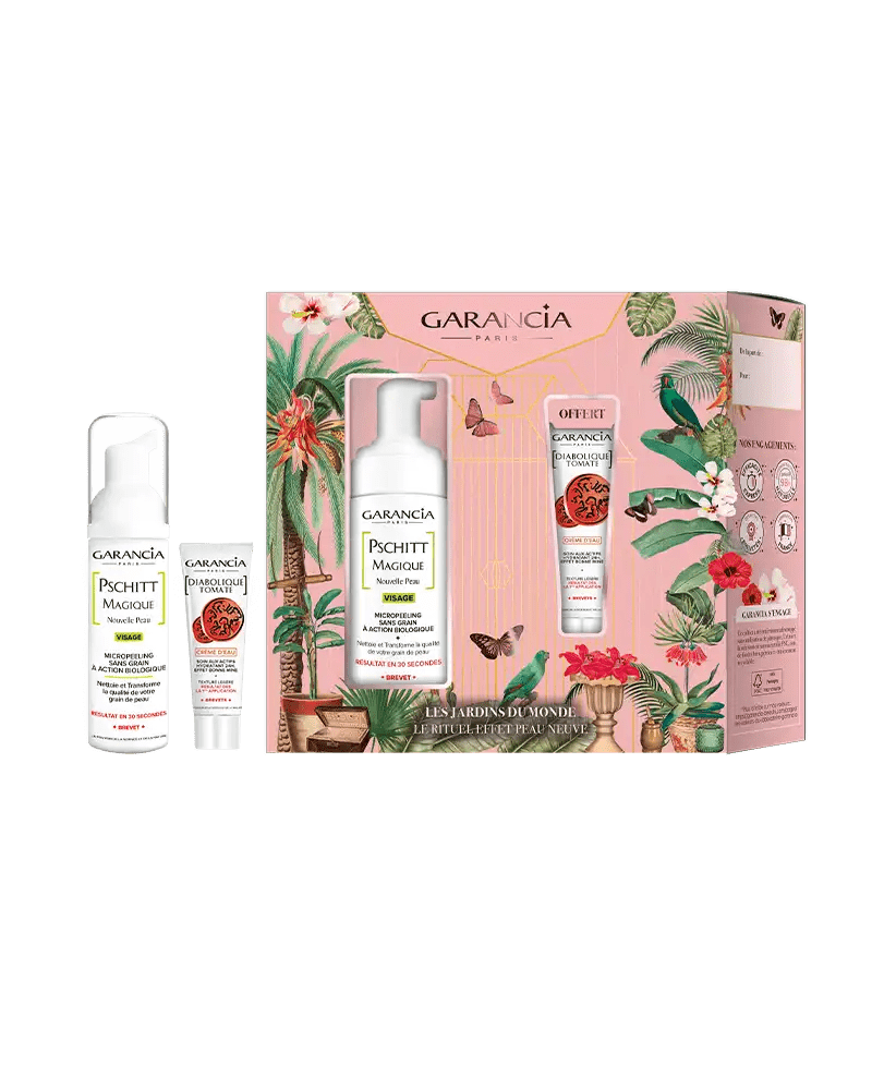 Laboratoire Garancia Coffret soin femme LES JARDIN DU MONDE - Le Rituel Effet Peau Neuve