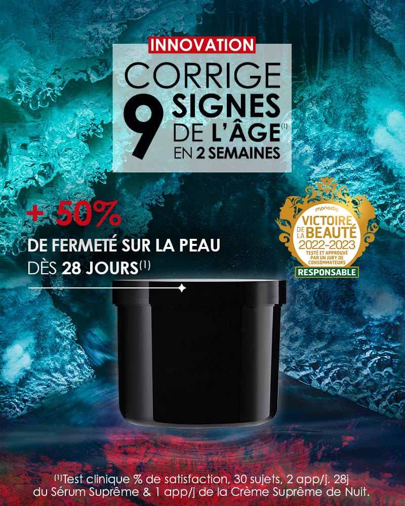 Laboratoire Garancia Soin de la peau [ À la belle ÉTOILE ] - Éco recharge : innovation corrigeant 9 signes de l'âge en 2 semaines et apportant +50% de fermeté dès 28 jours. Produit lauréat des Victoires de la Beauté 2022-2023.