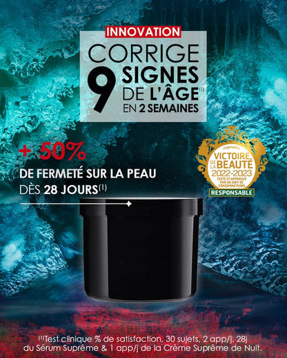 Laboratoire Garancia Soin de la peau [ À la belle ÉTOILE ] - Éco recharge : innovation corrigeant 9 signes de l'âge en 2 semaines et apportant +50% de fermeté dès 28 jours. Produit lauréat des Victoires de la Beauté 2022-2023.