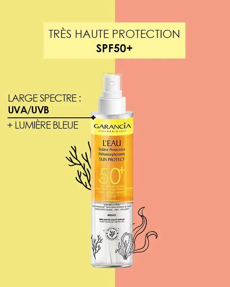 Laboratoire Garancia Soin de la peau [ L'Eau Solaire Protectrice Métamorphosante SUN PROTECT ] SPF50+