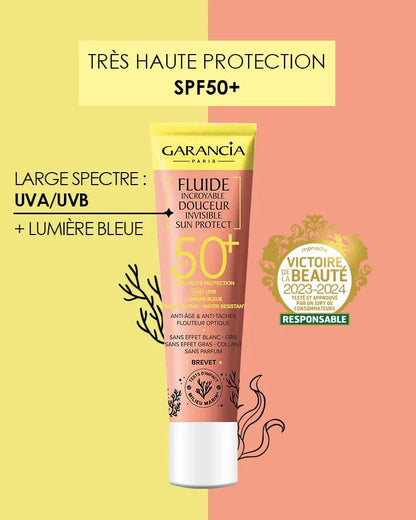 Laboratoire Garancia Soin de la peau [ FLUIDE INCROYABLE DOUCEUR INVISIBLE SUN PROTECT ] SPF50+ first-img