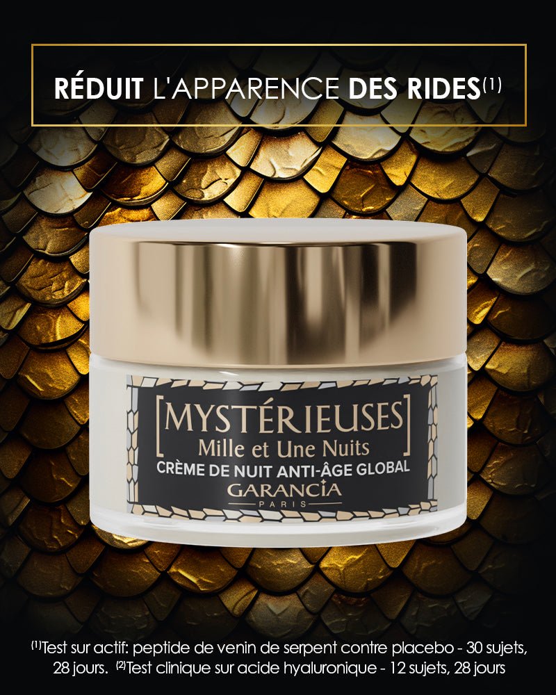 Pot de crème de nuit anti-âge global au peptide de venin de serpent efficace sur les rides
