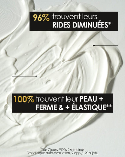 Laboratoire Garancia Anti-Âge & Anti-Rides [ MYSTÉRIEUX Mille et Un Jours ] : Résultats tests cliniques : 96% de rides diminuées dès 7 jours et 100% de peau plus ferme et élastique dès 2 semaines d'utilisation