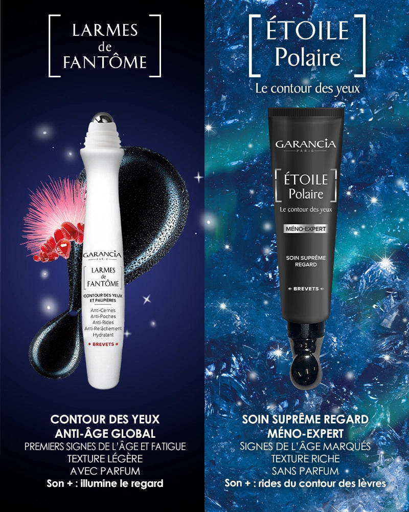 Comparaison  [ LARMES de FANTÔMES ] & [ ÉTOILE POLAIRE ] Laboratoire Garancia