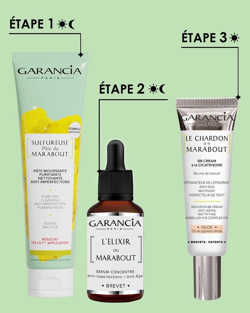 Sulfureuse Pâte du Marabout - Nettoyant Visage