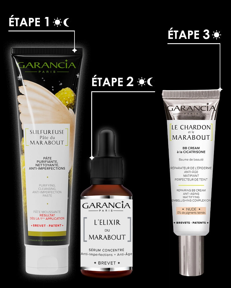 Sulfureuse Pâte du Marabout - Nettoyant Visage