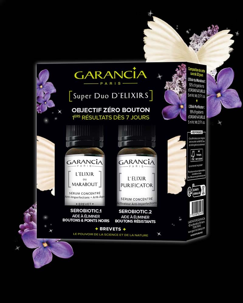 Laboratoire Garancia Super Duo D'Elixirs OBJECTIF ZERO BOUTON