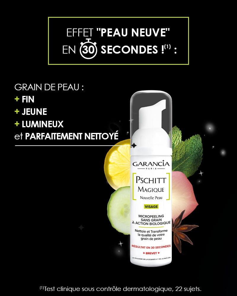 Laboratoire Garancia Nettoyants & Démaquillants [ PSCHITT MAGIQUE Nouvelle Peau ] VISAGE format voyage