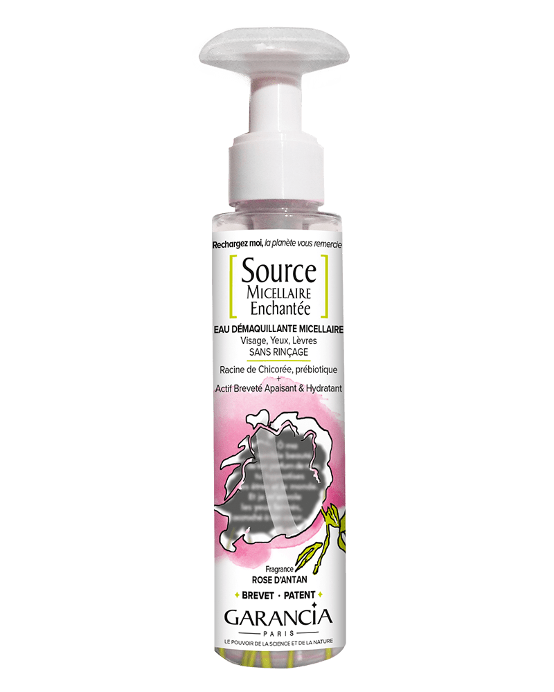 Laboratoire Garancia Nettoyants & Démaquillants Source Micellaire Enchantée Parfum Rose - Flacon 100ml